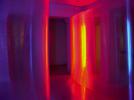 CORRIDOR (2003), Moravian Gallery in Brno – Installation, polycarbonates, neons, 340 x 452 x 404 cm