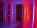 CORRIDOR (2003), Moravian Gallery in Brno – Installation, polycarbonates, neons, 340 x 452 x 404 cm