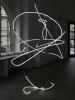 SPACE OF BODY (2017), Via Art Gallery, Prague (CZ) – Pavel Korbička / Dance Calligraphy E2 - 00:02:52 min (2017), neons, 209x133x139 cm