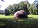 PHASE OF GLOBE NO.1 (2006), International sculptural park Wiligrad, Schwerin (DE) – steel, 232 x 480 x 232 cm