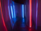 BETWEEN (2011), AMoYA, Colloredo - Mansfeld Palace, Prague – Site-specific installation, polycarbonates, neons, 210 x 873 x 500 cm