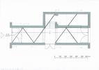 THE STRUCTURING OF SPACE (2019), SCOPE Light Art Residency, Berlin (DE) – Pavel Korbička, floor plan of the permanent site-specific installation