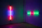 Pavel Korbička – THE HORIZONS OF LIGHT (2019), Artikle Gallery, Brno, neons, photo: Kubicek.studio
