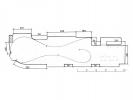 BETWEEN (2011), Via Art Gallery, Prague – floor plan of the site-specific installation