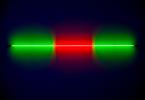 PERSPECTIVE OF LIGHT (2024), Al-Tiba9 Art Gallery, Barcelona (ES) – PAVEL KORBIČKA - HORIZON OF LIGHT (2019), neon glass tube, photo: Luca Rossini
